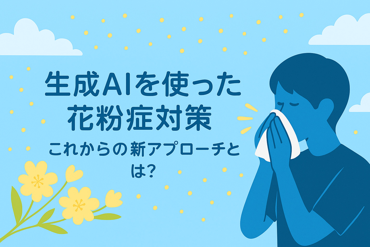 生成AIを使った花粉症対策：これからの新アプローチとは？