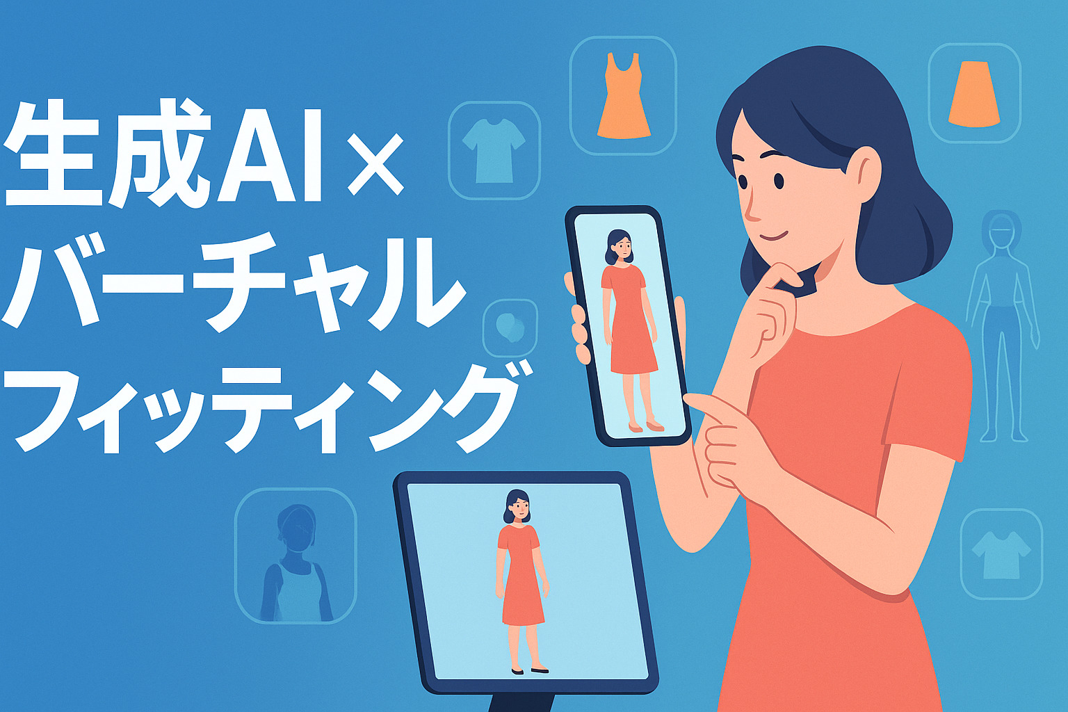 生成AI×バーチャルフィッティング：返品率70％減の驚きの方法