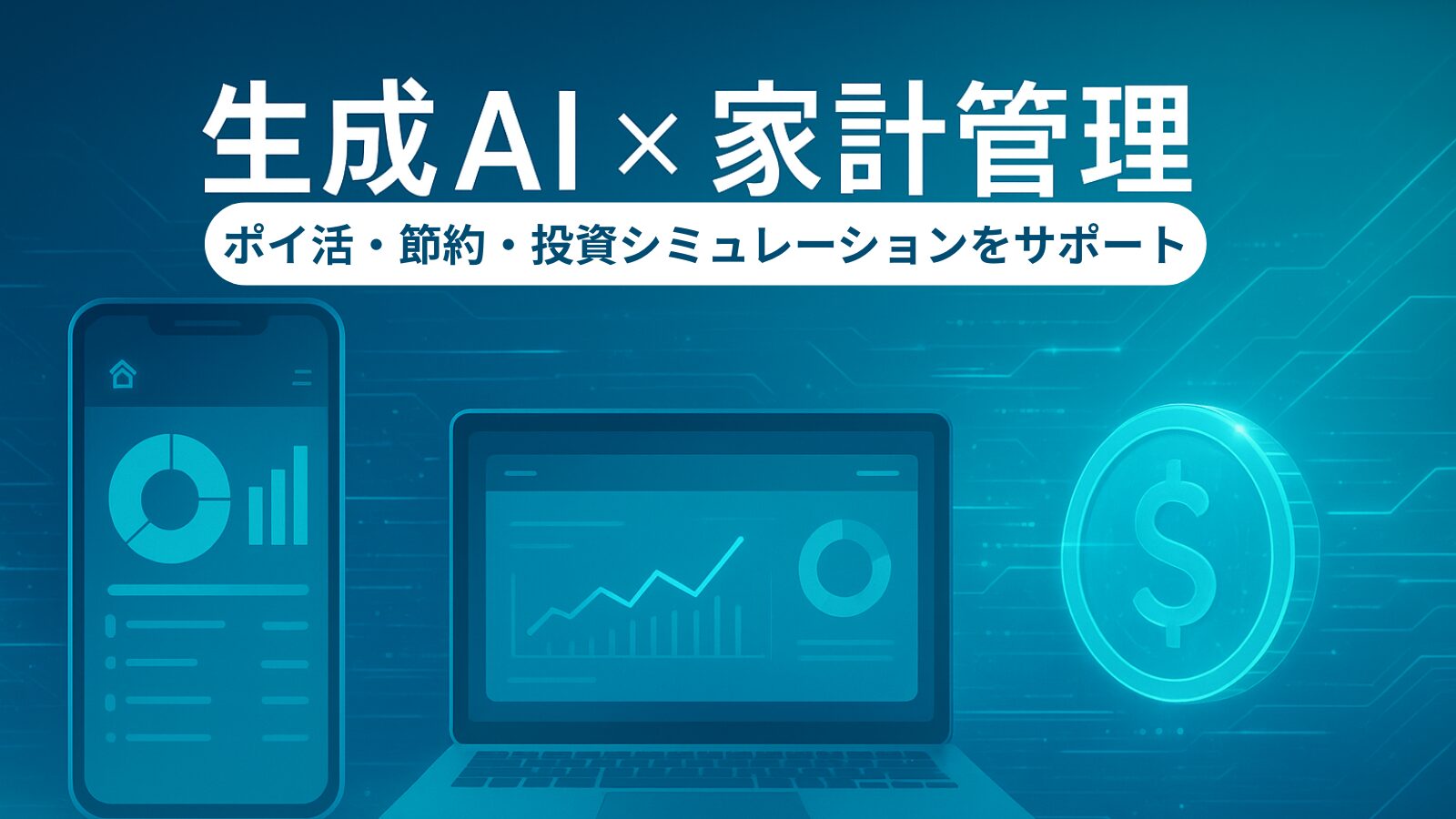 生成AI × 家計管理｜ポイ活・節約・投資シミュレーションに使う