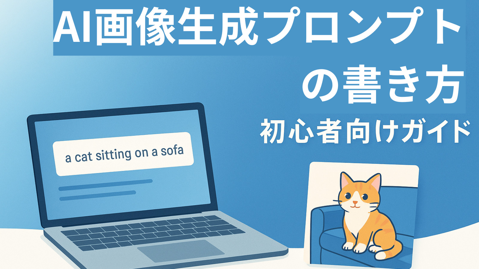 【初心者向け】AI画像生成プロンプト作成の基本とコツ｜例文つきで解説