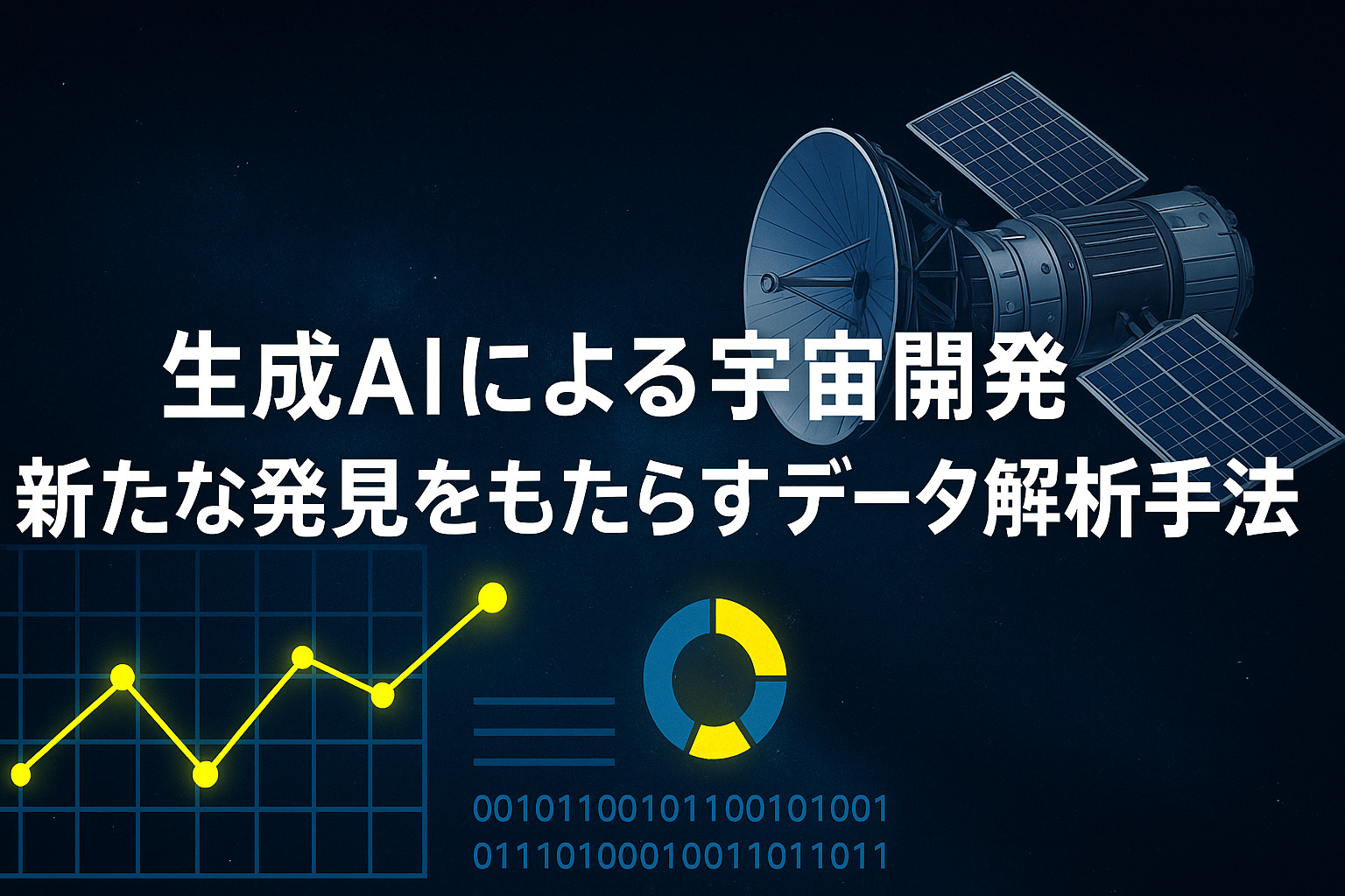 生成AIによる宇宙開発：新たな発見をもたらす データ解析手法