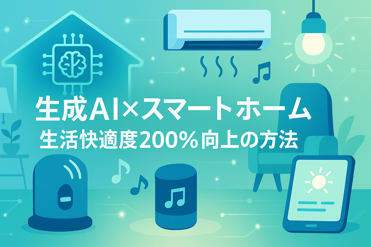 生成AI×スマートホーム：生活快適度200%向上の方法