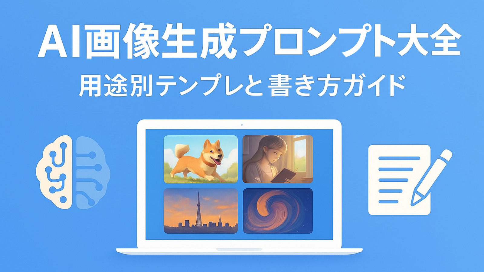 AI画像生成プロンプト大全｜用途別テンプレと書き方ガイド